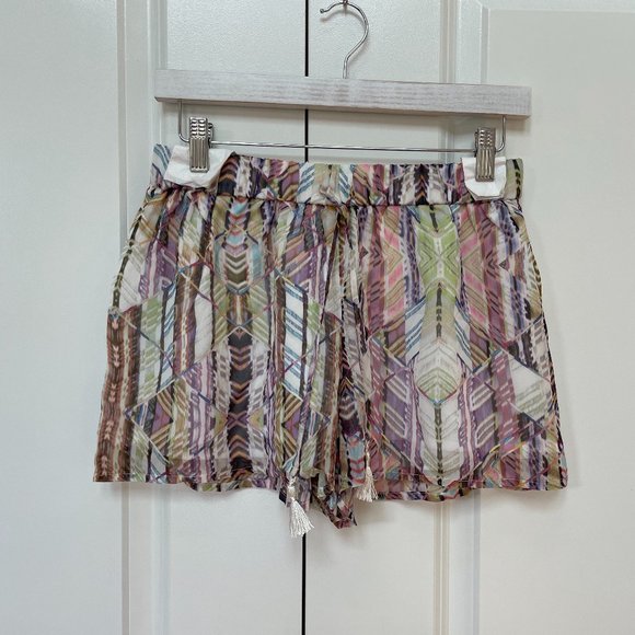 Secret Garden Silk Shorts from AS BY DF